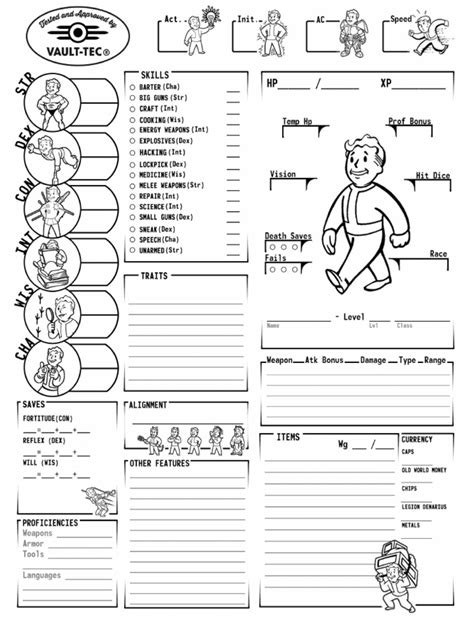 fallout 1 character name|fallout 1 character sheet.